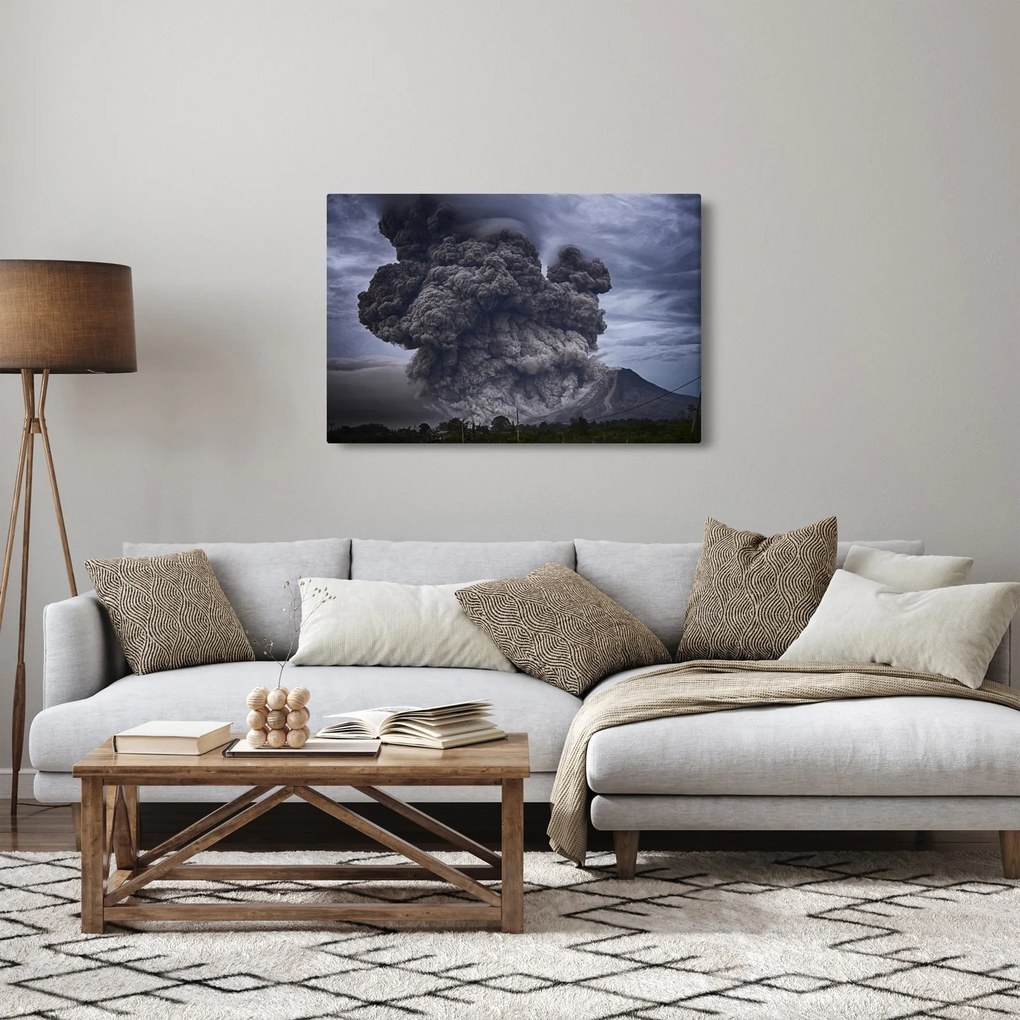 Tablou - Erupție vulcanică (90x60 cm)