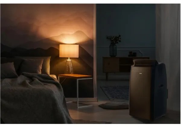 Sencor - Aer condiționat mobil inteligent 900W/230V 9000 BTU Wi-Fi negru + DO