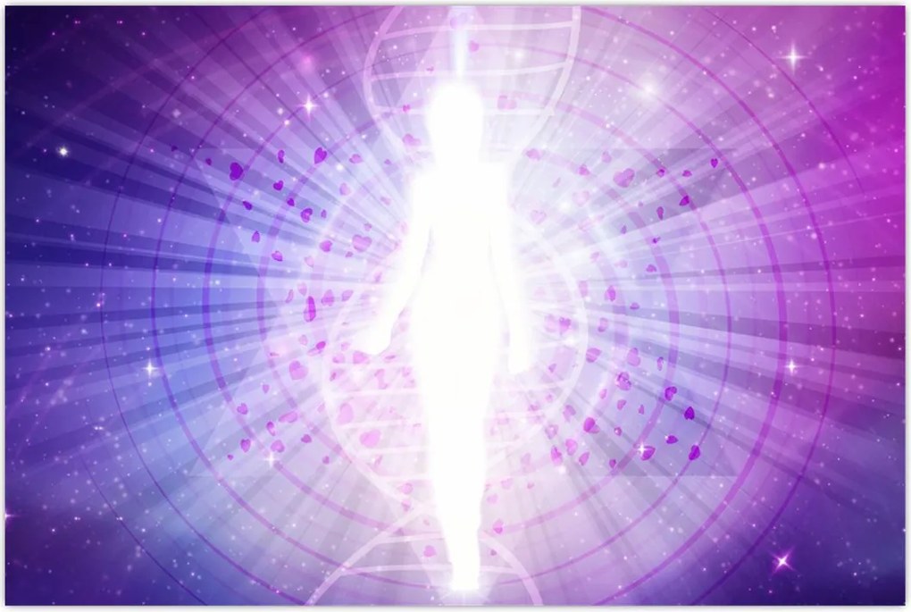 Tablou abstract - Femeie (90x60 cm)