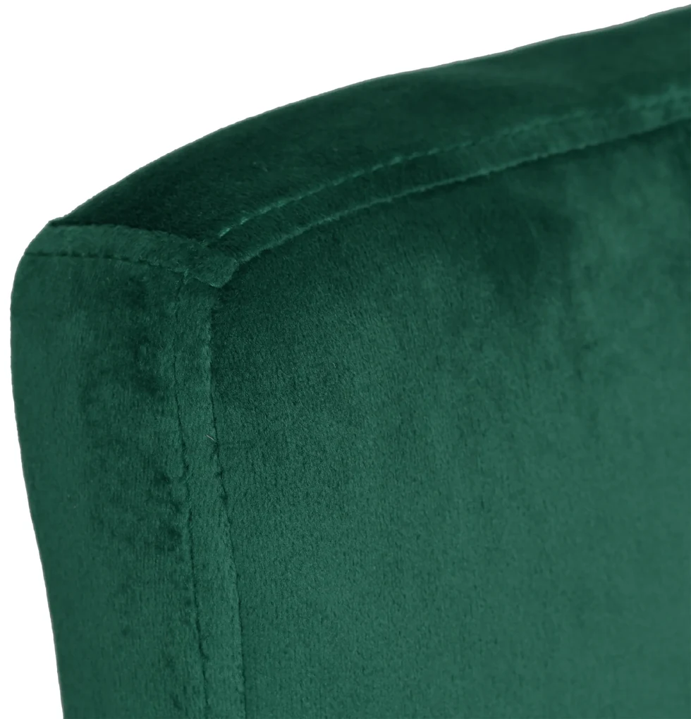 JAKS SCAUN DE BAR ARAKO BLACK VELUR  VERDE