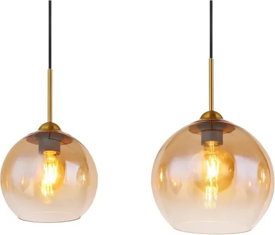 Globo 15788-4H - Candelabru suspendat pe cablu JAMESSA 4xE27/60W/230V, alamă