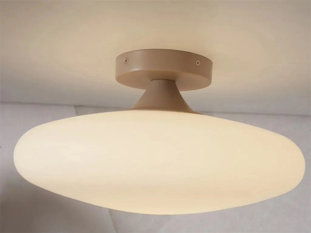 Plafoniera decorativa Sapporo S sand/alb
