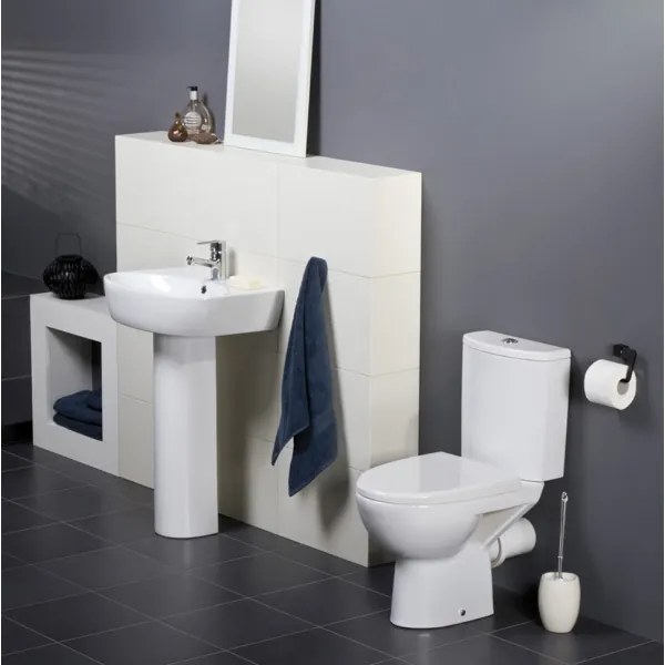Cersanit K27-062 - Vas WC pe pardoseală PARVA, ceramică, alb