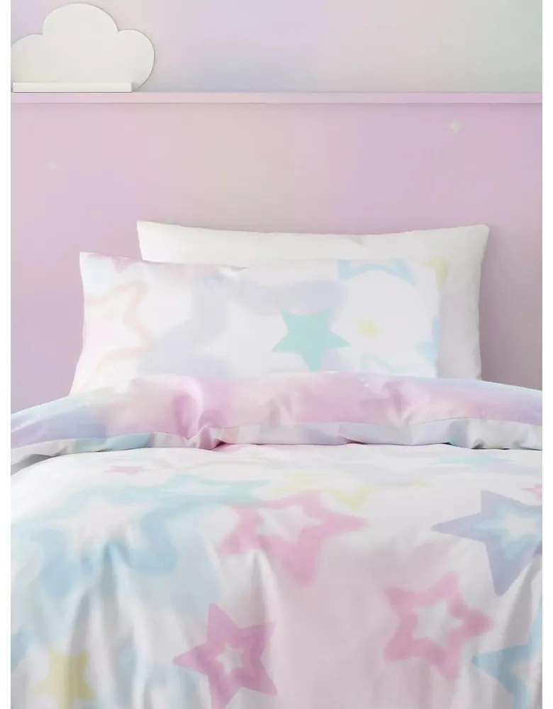 Lenjerie de pat pentru copii pentru pat de o persoană 135x200 cm Ombre Stars – Catherine Lansfield