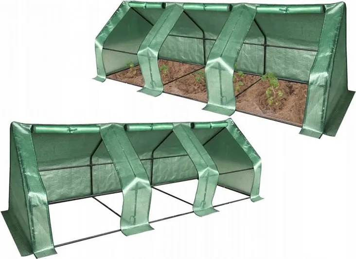 Recipient practic pentru grădină cu dimensiunile 95 x 95 x 295 cm