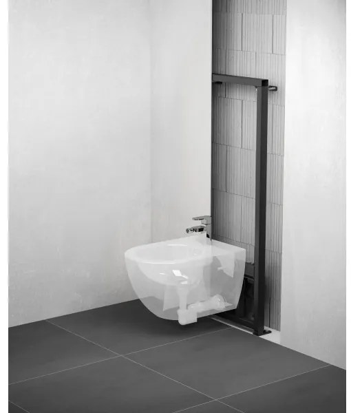 Ravak X01517 - Bideu suspendat UNI CHROME ceramică/alb