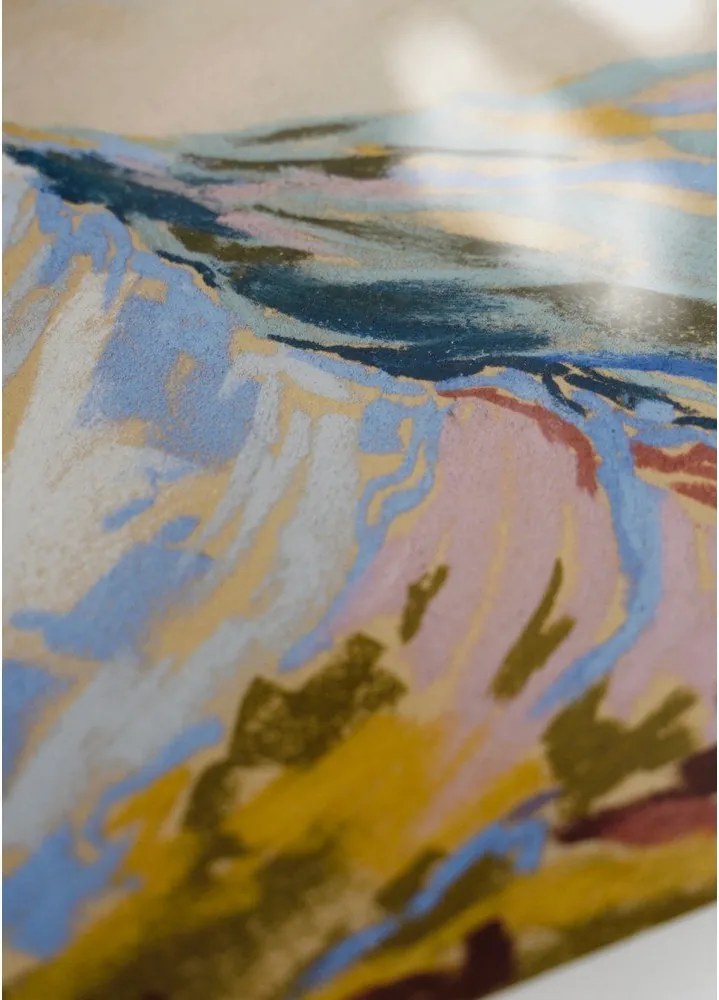 Poster 70x50 cm Velvet Peak III – Mandy Maria – The Poster Club