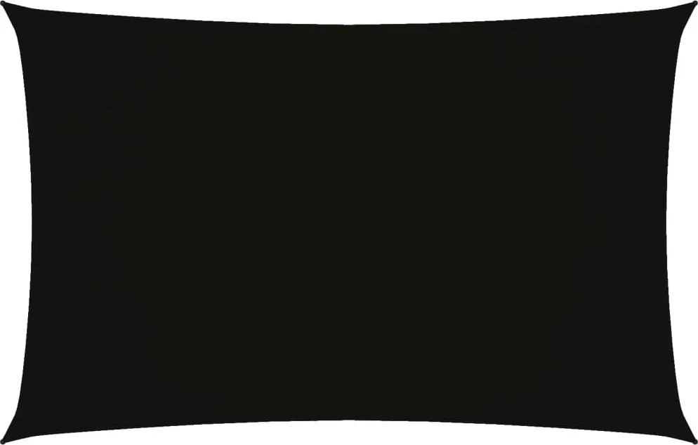vidaXL Parasolar, negru, 2x4,5 m, țesătură oxford, dreptunghiular