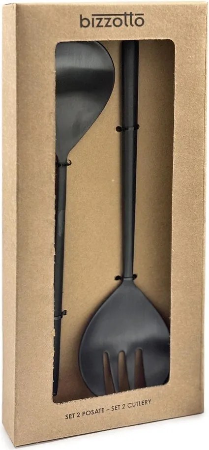 Tacâm pentru salată 2 buc. din oțel inoxidabil Hestia – Bizzotto