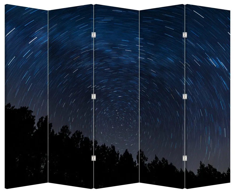 Paravan - cerul nocturn (210x170 cm)