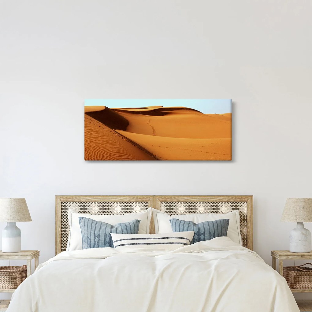 Tablou - Pași în deșert (120x50 cm)