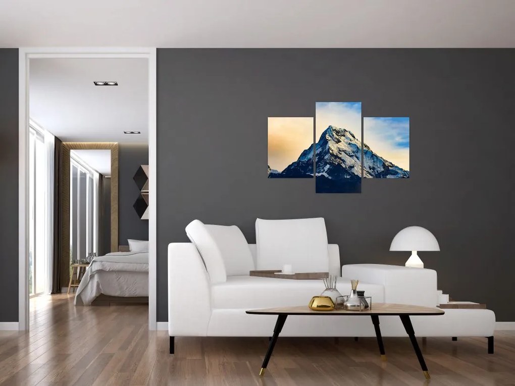 Tablou cu munții înzăpeziți, Nepal (90x60 cm)