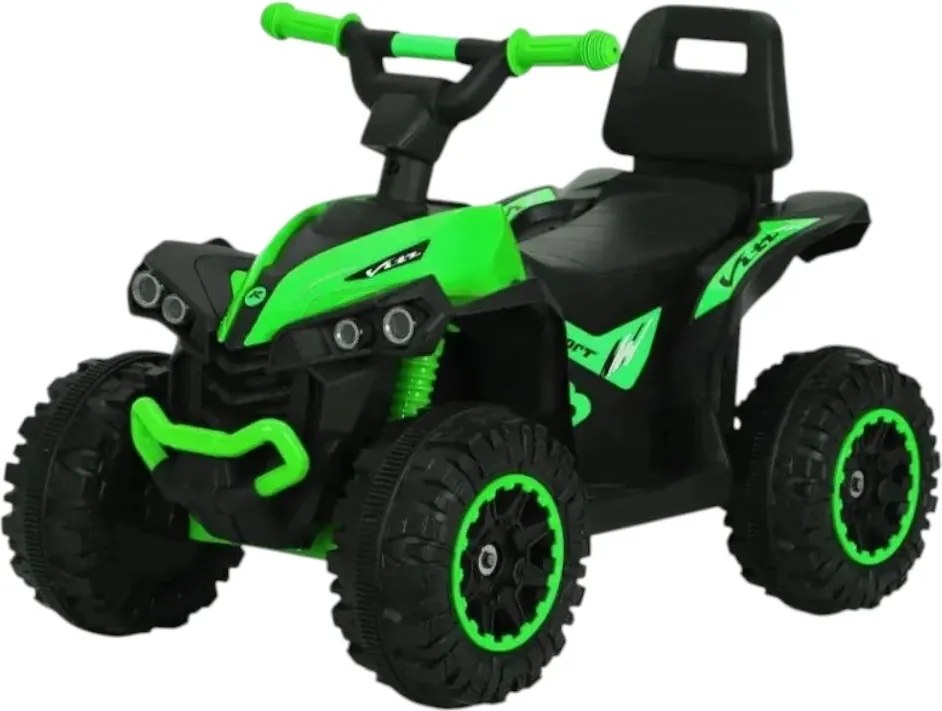 ATV cu Functie de Trotineta Fara Pedale Pentru Copii NOVOKIDS™ Little Monster, Cu Melodii si lumini, Maxim 25 Kg, Masinuta Copii, Sezut comfortabil,