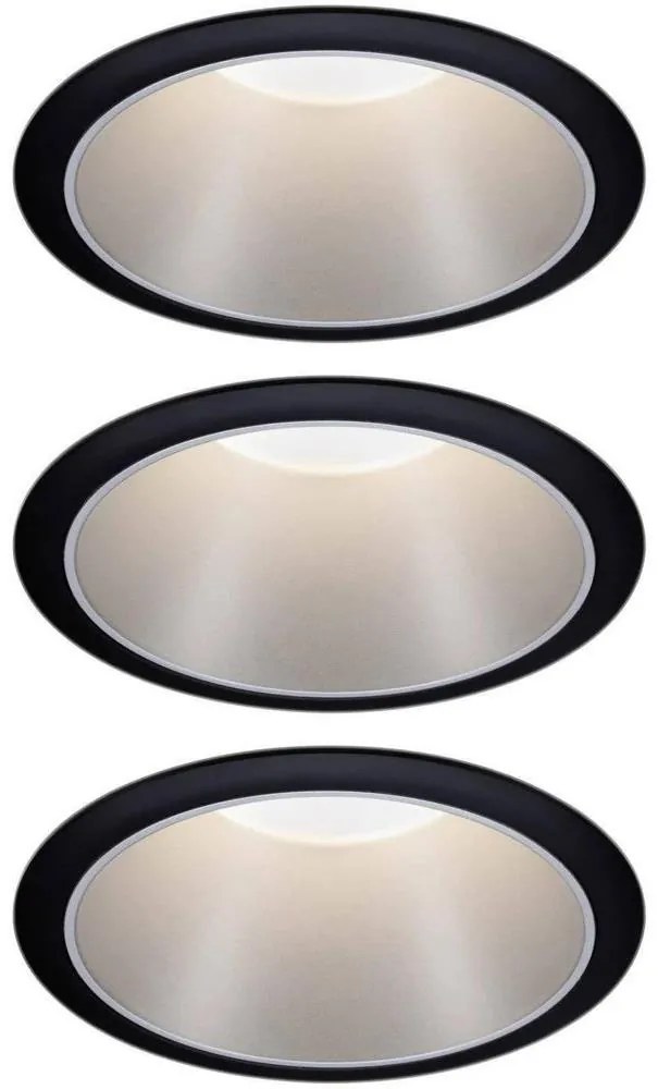 SET 3x corp de iluminat dimabil pentru baie LED/6,5W IP44 COLE 230V Paulmann 93408