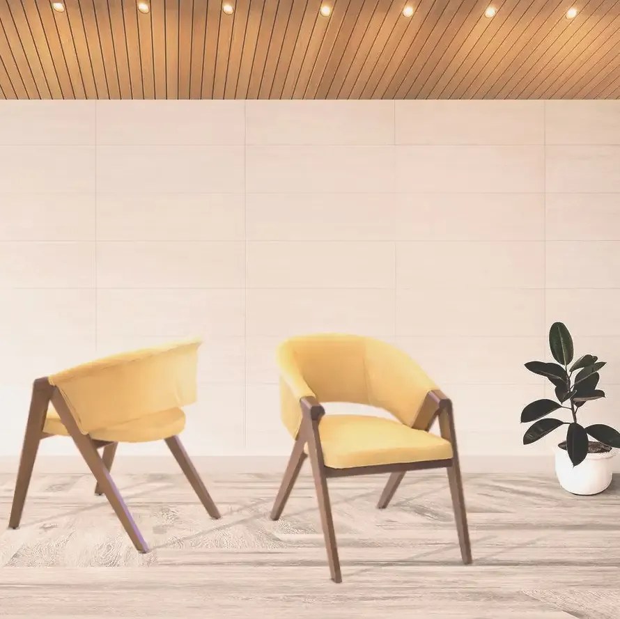 Scaun living tapitat,fag,Seria Special AST-650,Homs,60012,albastru