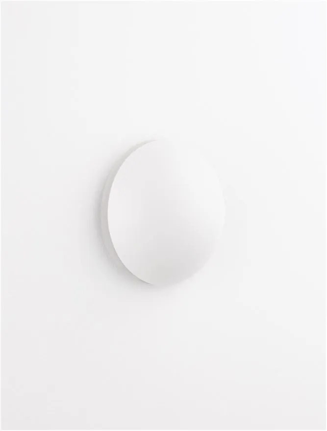 Aplica de perete LED design modern ambiental Iona alb