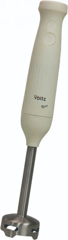 Blender manual Oliver Voltz Nice OV51112PR, 600 W, 2 viteze, Atasament din otel, Crem