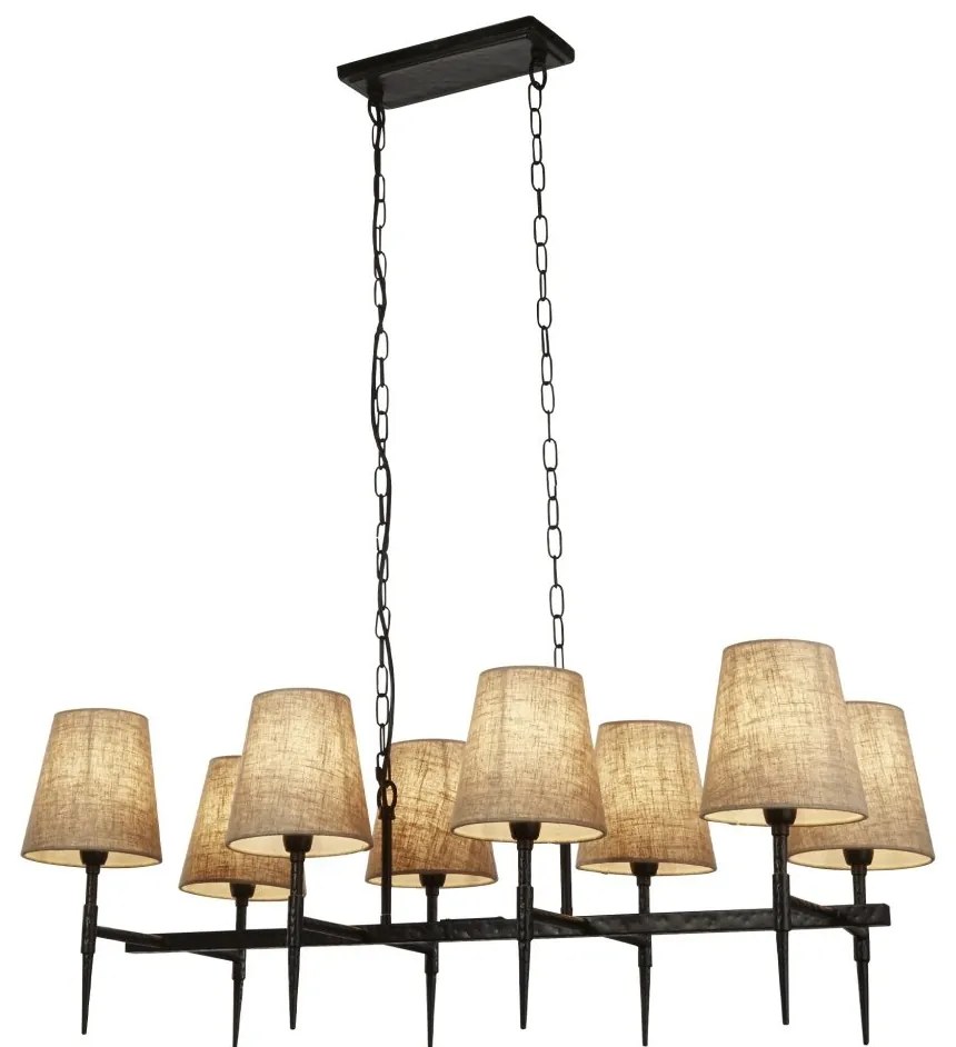 Lustra living sau bucatarie cu 8 brate Gothic