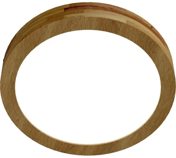 Plafonieră LED RONDO LED/36W/230V d. 40 cm stejar APLED