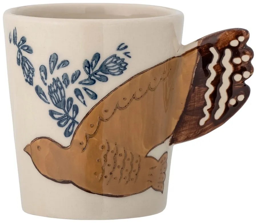 Cană crem din gresie 260 ml Hezha – Bloomingville