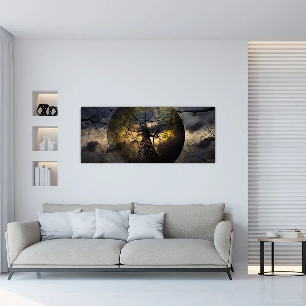 Tablou - Cerul enigmatic (120x50 cm)