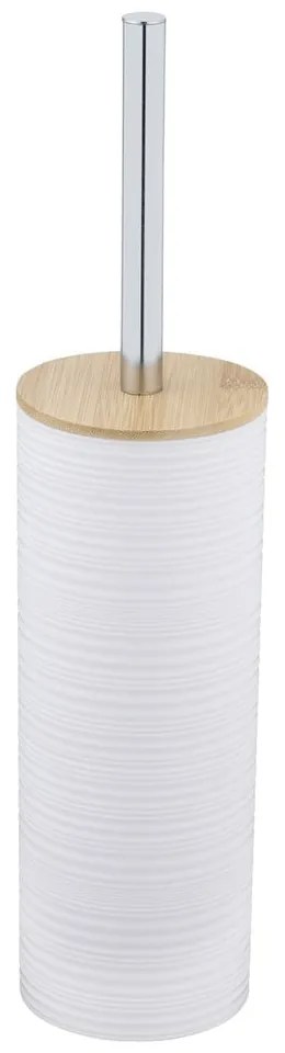 Perie de WC albă din plastic Lyon – Allstar