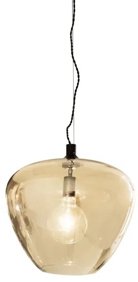 Lustră pe cablu ByRydens 4200870-5503 BELLISSIMO 1xE27/8W/230V fumuriu/maro