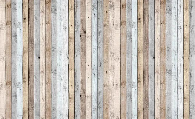 Wood Planks Texture Fototapet, (416 x 254 cm)