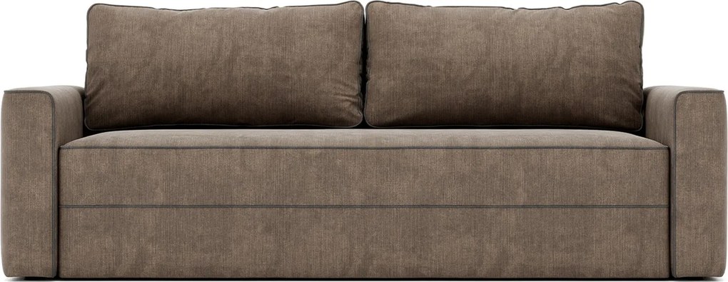 Canapea lemn masiv Column, 230 × 107 × 80 cm