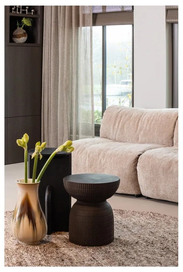 Măsuță auxiliară rotundă din lemn de acacia ø 30 cm Kioni – WOOOD