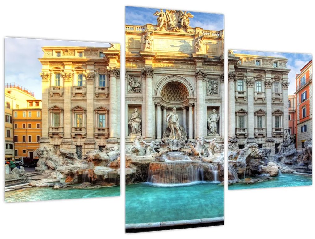 Tablou - Fântâna Trevi (90x60 cm)