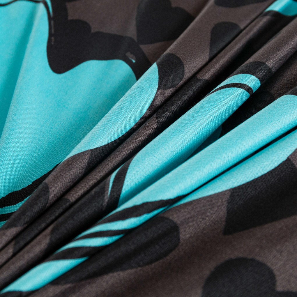 Fata de perna din microfibra KASUGA 70x90 cm, turcoaz