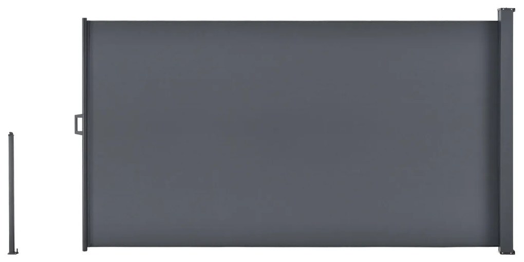 Copertina laterala Dubai 500 x 180 cm gri inchis