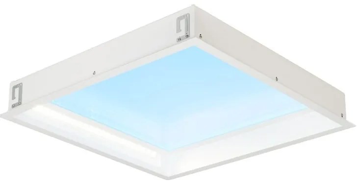 Panou incastrabil LED efect vizual luminator cer albastru BLUE SKY 60x60cm