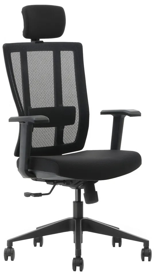 Scaun de birou Work Classic, negru
