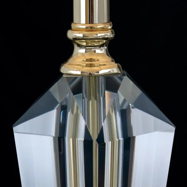 Orion LA 4-1201 - Lampă de cristal de masă VERONIQUE 1xE27/60W/230V crem/auriu