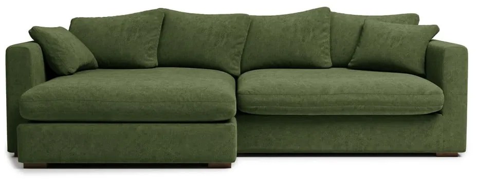 Colțar verde închis (cu colț pe partea stângă ) Comfy – Scandic