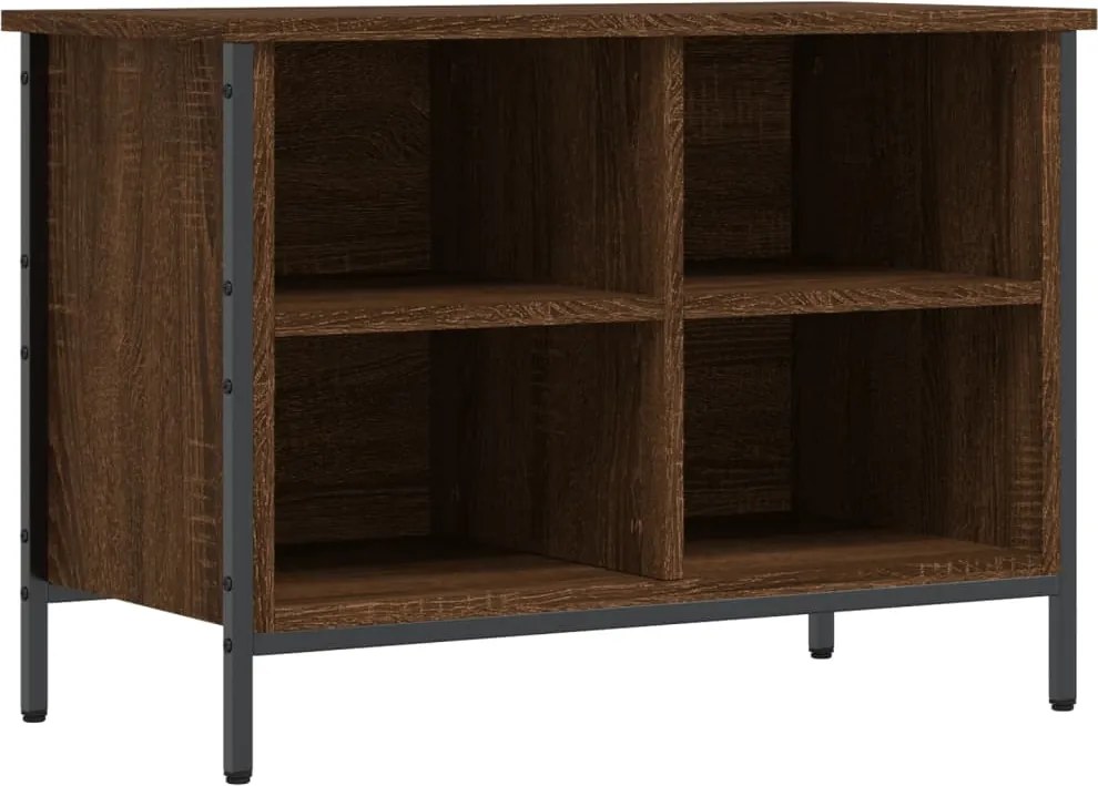 vidaXL Pantofar, stejar maro, 69x35x50 cm, lemn compozit