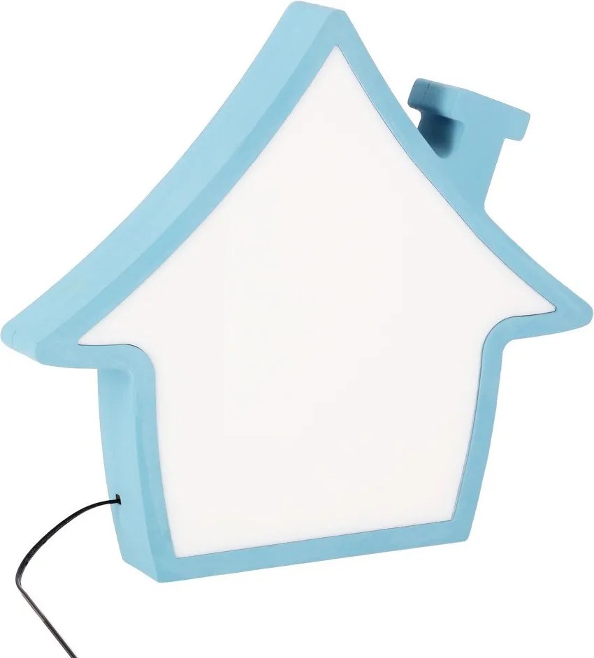 Veioză pentru copii albastră House – Candellux Lighting