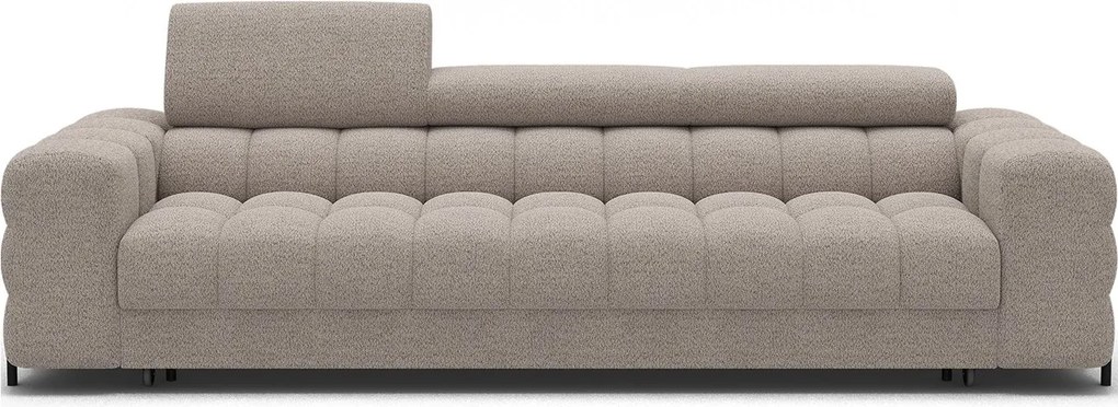 Canapea lemn masiv extensibilă Festello Personalizabila, 260 × 100 × 96 cm - royal18