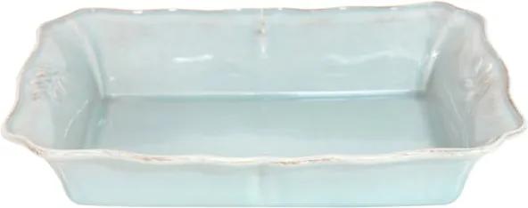 Vas de copt din ceramică Costa Nova Alentejo, lățime 36 cm, turcoaz