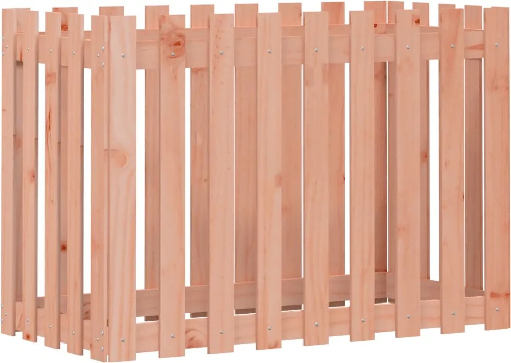 vidaXL Pat înălțat grădină design gard 100x50x70 cm lemn impregnat pin