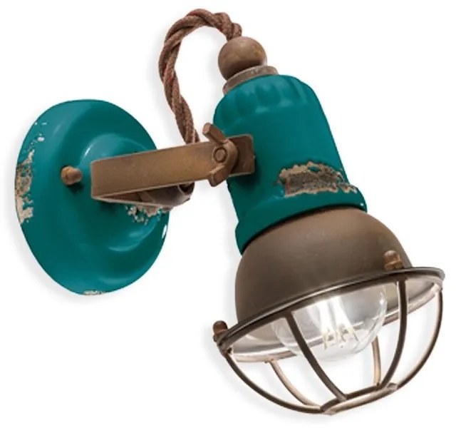 Aplica de perete design retro realizat manual din ceramica LOFT