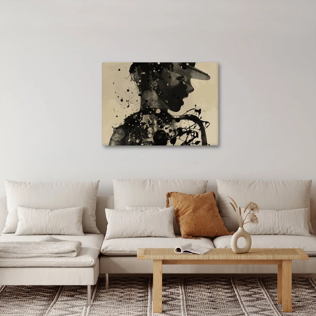 Tablou - Femeie de jazz (70x50 cm)