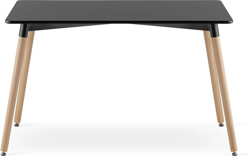 OFERTA Masa de dining neagra ADRIA 120x80 cm II. calitate