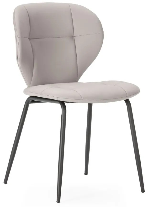 Scaune de dining bej 2 buc. Maura – Marckeric