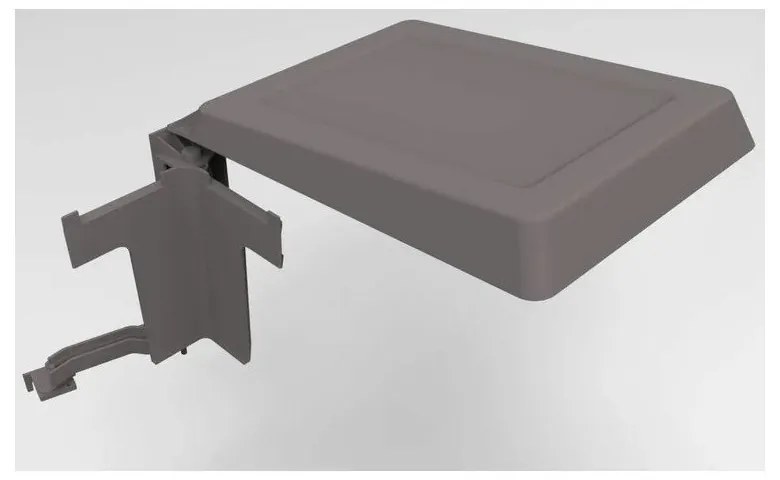 Coș de gunoi de plastic încorporat 18 l Swing 2.0 - Elletipi