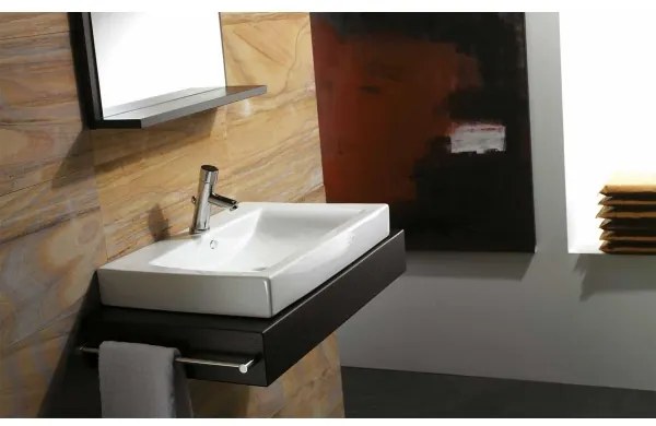 Lavoar încastrat MANCHESTER 70x45 cm porțelan/alb - Bathco 0023