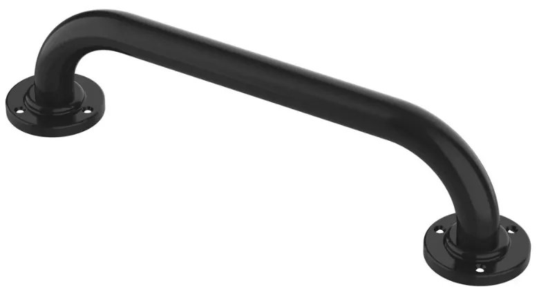Spirella Bară de sprijin pentru baie SAFE, negru,30 cm