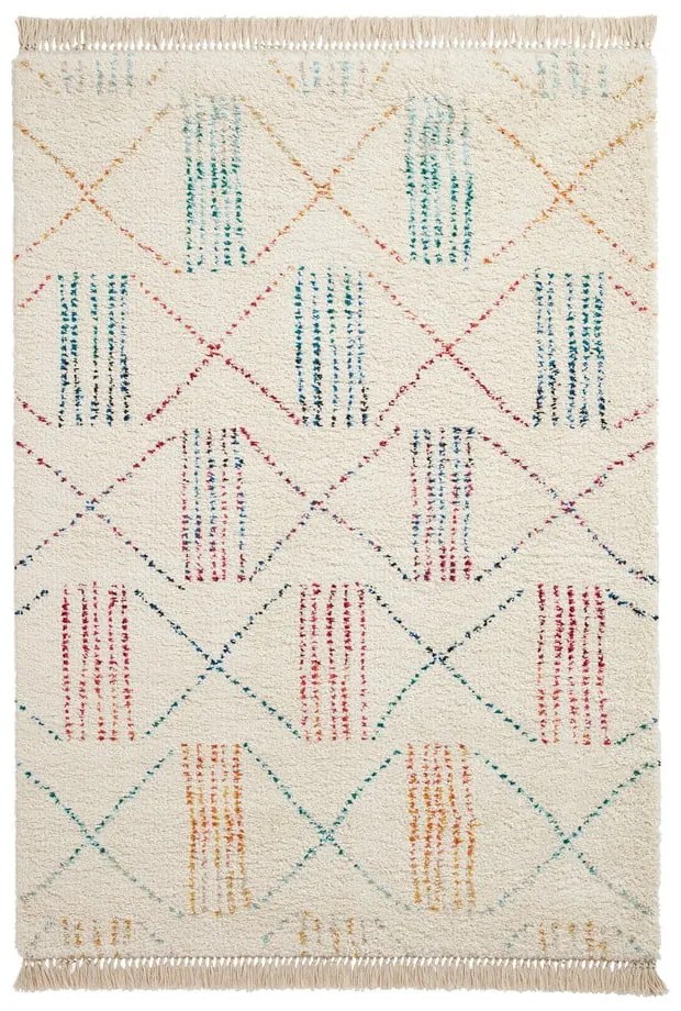 Covor bej 170x120 cm Boho - Think Rugs